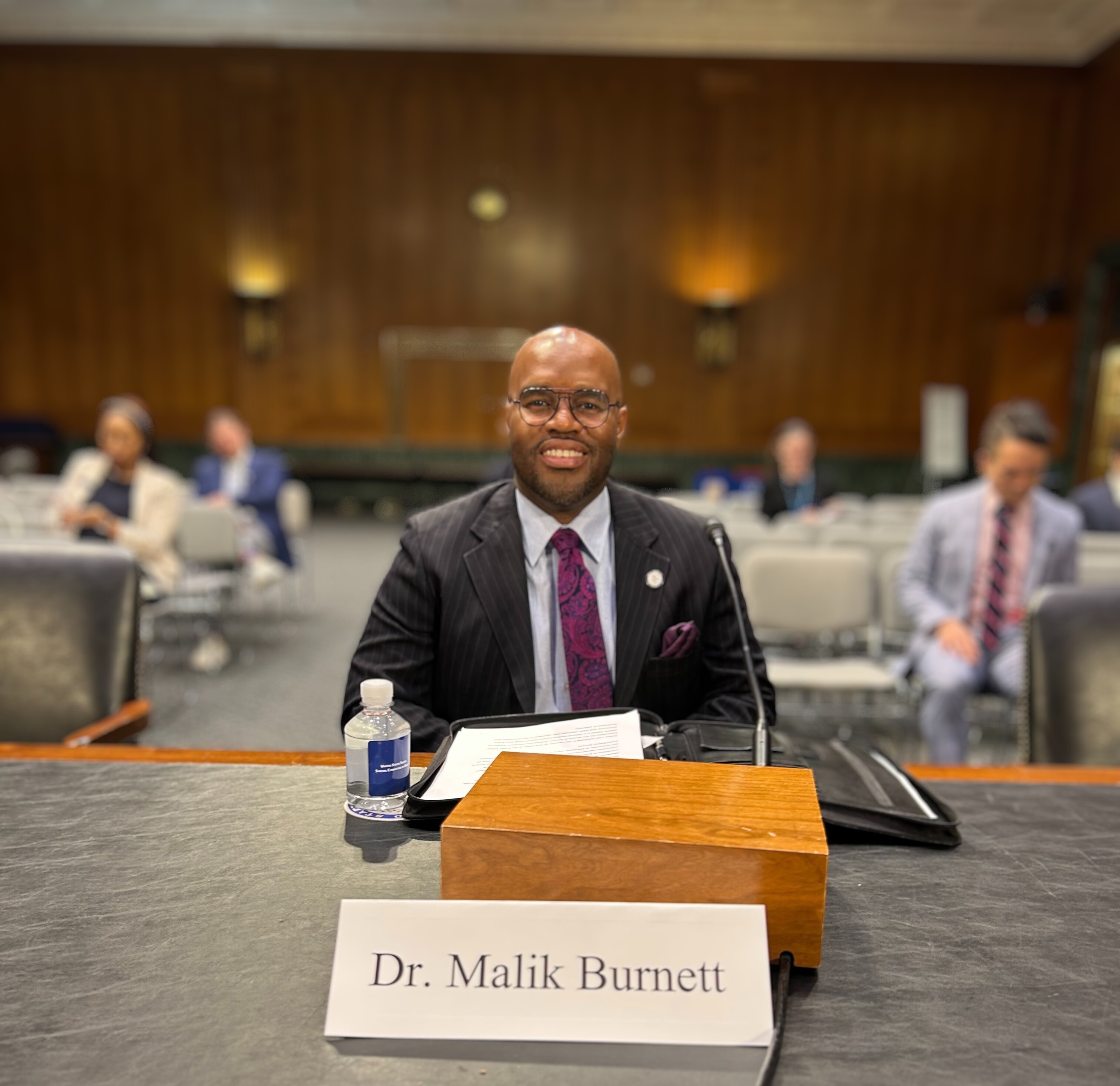 Malik Burnett Senate Aging Committee Testimony