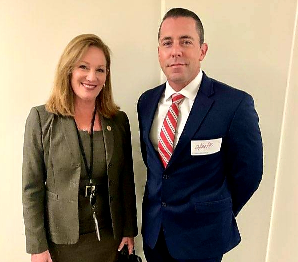 State Rep. Kim Moser and Dr. Shawn Ryan